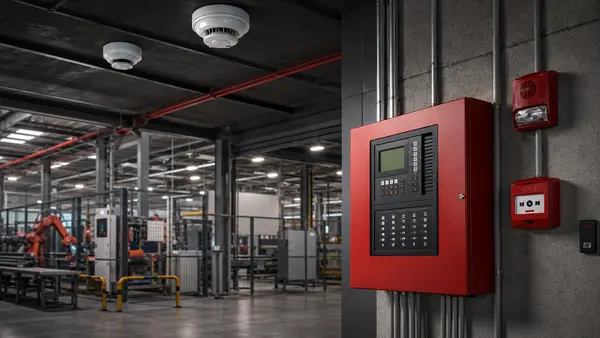Ipari csarnok elektromos rendszer
